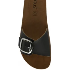 Black Dasha Open-Toe Mule Sandals | Lotus -Lotus Sale black dasha open toe mule sandals lotus p14063 33387 medium