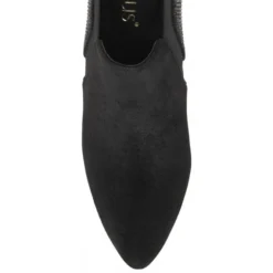 Black & Diamante Kristina Pointed Toe Shoe-Boots | Lotus -Lotus Sale black diamante kristina pointed toe shoe boots lotus p13455 32215 medium