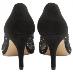 Black & Diamante Maria Court Shoes | Lotus -Lotus Sale black diamante maria court shoes lotus p13408 32270 medium