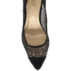 Black & Diamante Maria Court Shoes | Lotus -Lotus Sale black diamante maria court shoes lotus p13408 32271 medium