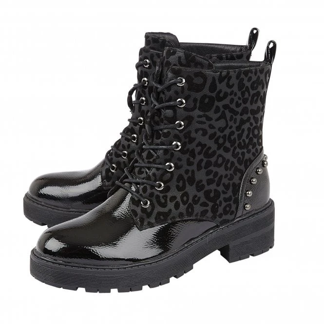 Black Elena Ankle Boots | Lotus 2 Black Elena Ankle Boots | Lotus - Image 2