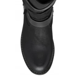 Black & Grey Robin Knee High Boots | Lotus -Lotus Sale black grey robin knee high boots lotus p13041 30816 medium