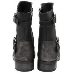 Black Jamila Zip-Up Ankle Boots | Lotus -Lotus Sale black jamila zip up ankle boots lotus p13361 32182 medium