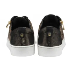 Black Leather & Leopard-Print Sky Casual Trainers | Stressless By Lotus -Lotus Sale black leather leopard print sky casual trainers stressless by lotus p13051 30919 medium