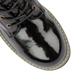 Black & Leopard-Print Naomi Lace-Up Ankle Boots | Lotus 7 Black & Leopard-Print Naomi Lace-Up Ankle Boots | Lotus -Lotus Sale black leopard print naomi lace up ankle boots lotus p12667 29167 medium