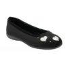 Black Lois Ballerina Slippers | Lotus