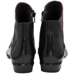 Black Multi-Leather Bethan Zip-Up Ankle Boots | Lotus 6 Black Multi-Leather Bethan Zip-Up Ankle Boots | Lotus -Lotus Sale black multi leather bethan zip up ankle boots lotus p13424 31918 medium