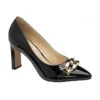 Black Patent Chantelle Court Shoes | Lotus