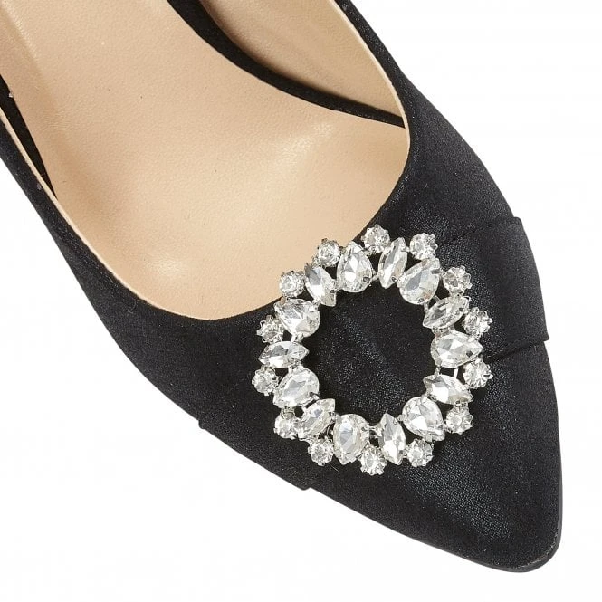 Black Radiance Pointed Toe Court Shoes | Lotus 4 Black Radiance Pointed Toe Court Shoes | Lotus - Image 4