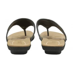 Black Rafaella Flat Toe-Post Sandals | Lotus -Lotus Sale black rafaella flat toe post sandals lotus p13188 31574 medium