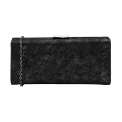 Black Rosanna Clutch Bag | Lotus