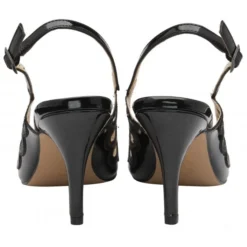 Black & Snake-Print Debbie Slingback Court Shoes | Lotus -Lotus Sale black snake print debbie slingback court shoes lotus p13615 33015 medium