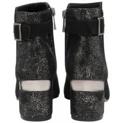 Black Textile Cassandra Heeled Ankle Boots | Lotus 6 Black Textile Cassandra Heeled Ankle Boots | Lotus -Lotus Sale black textile cassandra heeled ankle boots lotus p13372 31950 medium