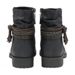 Blue Dana Zip-Up Ankle Boots | Lotus -Lotus Sale blue dana zip up ankle boots lotus p13068 30611 medium