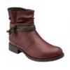 Bordo Dana Zip-Up Ankle Boots | Lotus