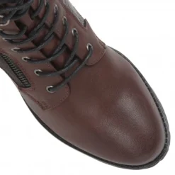 Bordo Nala Heeled Zip-Up Ankle Boots | Lotus Relife -Lotus Sale bordo nala heeled zip up ankle boots lotus relife p12332 27950 medium