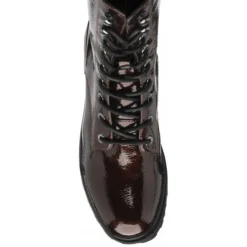 Bronze Patent Delaney Mid-Calf Boots | Lotus -Lotus Sale bronze patent delaney mid calf boots lotus p13510 32043 medium