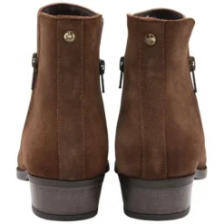 Chestnut Suede Daisy Zip-Up Ankle Boots | Lotus 6 Chestnut Suede Daisy Zip-Up Ankle Boots | Lotus -Lotus Sale chestnut suede daisy zip up ankle boots lotus p13450 32010 medium