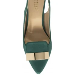 Green Microfibre Elyse Slingback Court Shoes | Lotus -Lotus Sale green microfibre elyse slingback court shoes lotus p13618 33048 medium