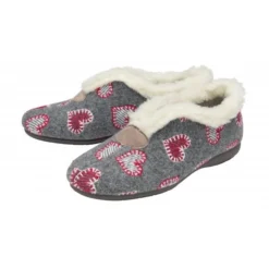 Grey Bernie Textile Slippers | Lotus -Lotus Sale grey bernie textile slippers lotus p13516 31913 medium