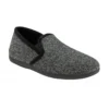Grey Textile Austin Full Shoe Slippers | Lotus