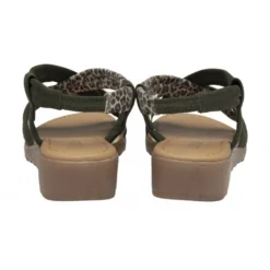 Khaki & Leopard-Print Leather Christa Wedge Sandals | Lotus -Lotus Sale khaki leopard print leather christa wedge sandals lotus p13195 31411 medium
