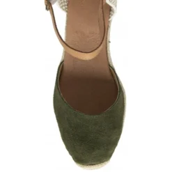Khaki Suede Antonella Espadrille Wedge Shoes | Lotus 7 Khaki Suede Antonella Espadrille Wedge Shoes | Lotus -Lotus Sale khaki suede antonella espadrille wedge shoes lotus p13345 31813 medium
