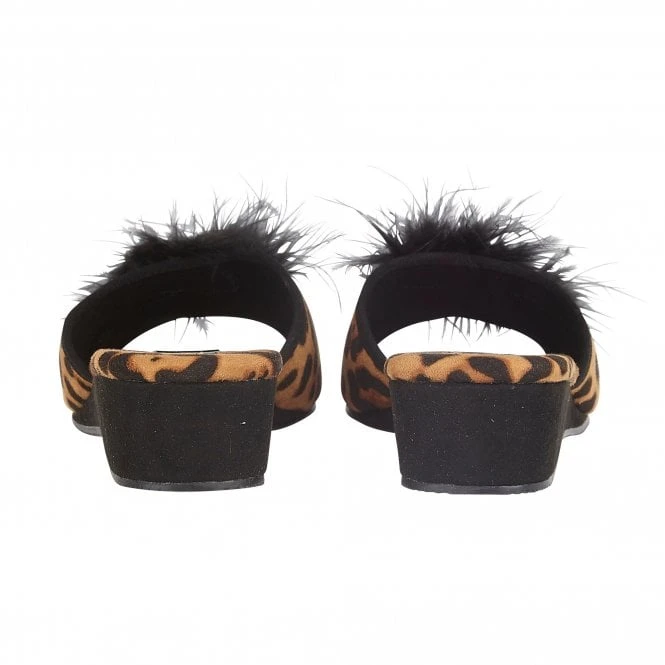 Leopard-Print Allure Slippers | Lotus 3 Leopard-Print Allure Slippers | Lotus - Image 3