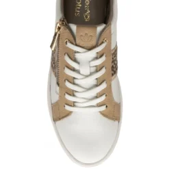 Natural & Leopard-Print Leather Sahara Zip-Up Trainers | Stressless By Lotus 7 Natural & Leopard-Print Leather Sahara Zip-Up Trainers | Stressless By Lotus -Lotus Sale natural leopard print leather sahara zip up trainers stressless by lotus p13762 33204 medium