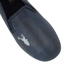 Navy Claude Full Shoe Slippers | Lotus -Lotus Sale navy claude full shoe slippers lotus p12866 29706 medium