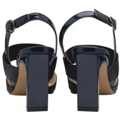 Navy & Diamante Joie Slingback Court Shoes | Lotus -Lotus Sale navy diamante joie slingback court shoes lotus p13698 32911 medium