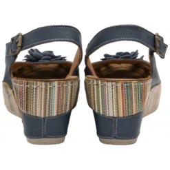 Navy Leather Caria Slingback Shoes | Lotus -Lotus Sale navy leather caria slingback shoes lotus p13701 32923 medium