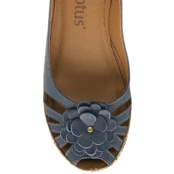 Navy Leather Caria Slingback Shoes | Lotus -Lotus Sale navy leather caria slingback shoes lotus p13701 32924 medium