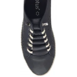 Navy Leather Kamari Casual Slip-On Shoes | Lotus -Lotus Sale navy leather kamari casual slip on shoes lotus p13756 33180 medium