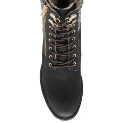 Navy Leather Oklahoma Zip-Up Ankle Boots | Lotus 7 Navy Leather Oklahoma Zip-Up Ankle Boots | Lotus -Lotus Sale navy leather oklahoma zip up ankle boots lotus p13425 32323 medium