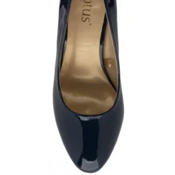 Navy Patent Eden Court Shoes | Lotus -Lotus Sale navy patent eden court shoes lotus p13734 33116 medium