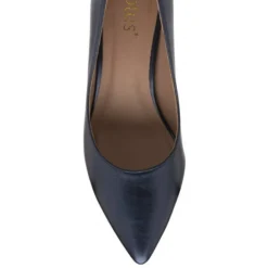 Navy Pearl Rachel Kitten Heel Court Shoes | Lotus -Lotus Sale navy pearl rachel kitten heel court shoes lotus p13707 32960 medium