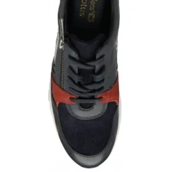 Navy & Snake-Print Leather Suzette Zip-Up Casual Trainers | Stressless By Lotus 7 Navy & Snake-Print Leather Suzette Zip-Up Casual Trainers | Stressless By Lotus -Lotus Sale navy snake print leather suzette zip up casual trainers stressless by lotus p13461 32553 medium