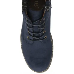 Navy Textile Cedar Ankle Boots | Lotus -Lotus Sale navy textile cedar ankle boots lotus p13477 31967 medium