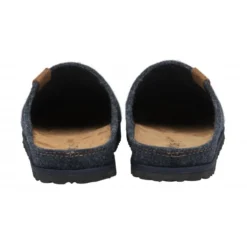 Navy Textile Sidney Mule Slippers | Lotus -Lotus Sale navy textile sidney mule slippers lotus p13135 31088 medium