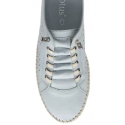 Pale Blue Leather Kamari Casual Shoes | Lotus -Lotus Sale pale blue leather kamari casual shoes lotus p13759 33192 medium