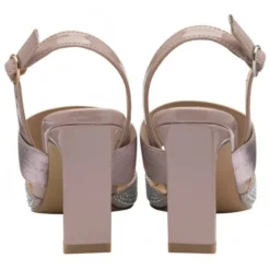 Pink & Diamante Joie Slingback Court Shoes | Lotus -Lotus Sale pink diamante joie slingback court shoes lotus p13605 32907 medium