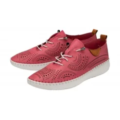 Lotus Sale -Lotus Sale pink leather katya casual shoes lotus p13694 33286 medium