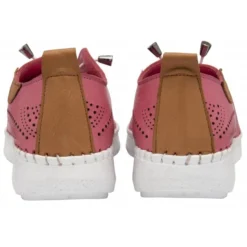 Pink Leather Katya Casual Shoes | Lotus -Lotus Sale pink leather katya casual shoes lotus p13694 33287 medium