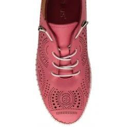 Pink Leather Katya Casual Shoes | Lotus -Lotus Sale pink leather katya casual shoes lotus p13694 33288 medium