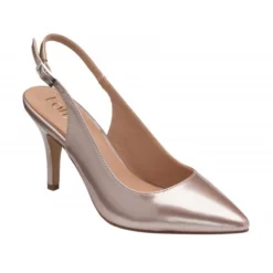 Lotus Sale 52 Pink Pearl Patent Remy Slingback Court Shoes | Lotus