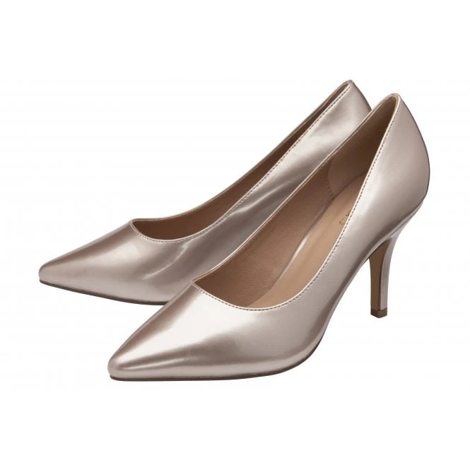 Pink Pearl Patent Roma Court Shoes | Lotus 2 Pink Pearl Patent Roma Court Shoes | Lotus - Image 2