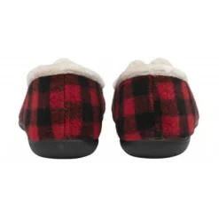 Red-Check Pippa Full Shoe Slippers | Lotus -Lotus Sale red check pippa full shoe slippers lotus p13125 31008 medium