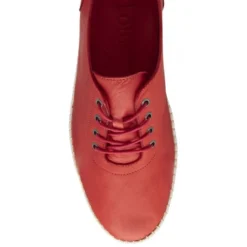 Red Leather Juliana Lace-Up Shoes | Lotus -Lotus Sale red leather juliana lace up shoes lotus p13309 31587 medium