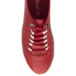 Red Leather Kamari Casual Shoes | Lotus -Lotus Sale red leather kamari casual shoes lotus p13749 33176 medium
